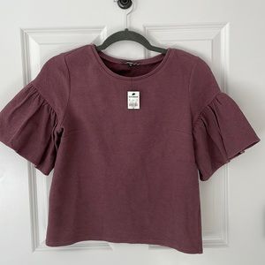 XS NWT Express Puffy Sleeve Top